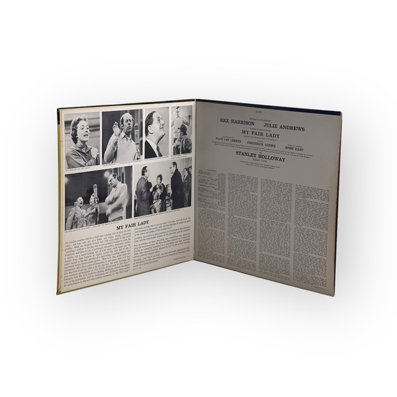 Vintage Vinyl: My Fair Lady Soundtrack 𖦹 Julie Andrews 𖦹 Columbia Records 𖦹 1959 - Picture 5 of 13